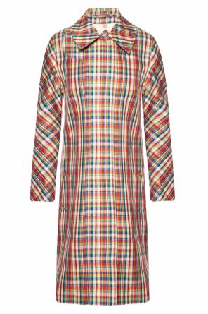 Coat with plaid motif, zdjęcie 1 Coat with plaid motif od Burberry